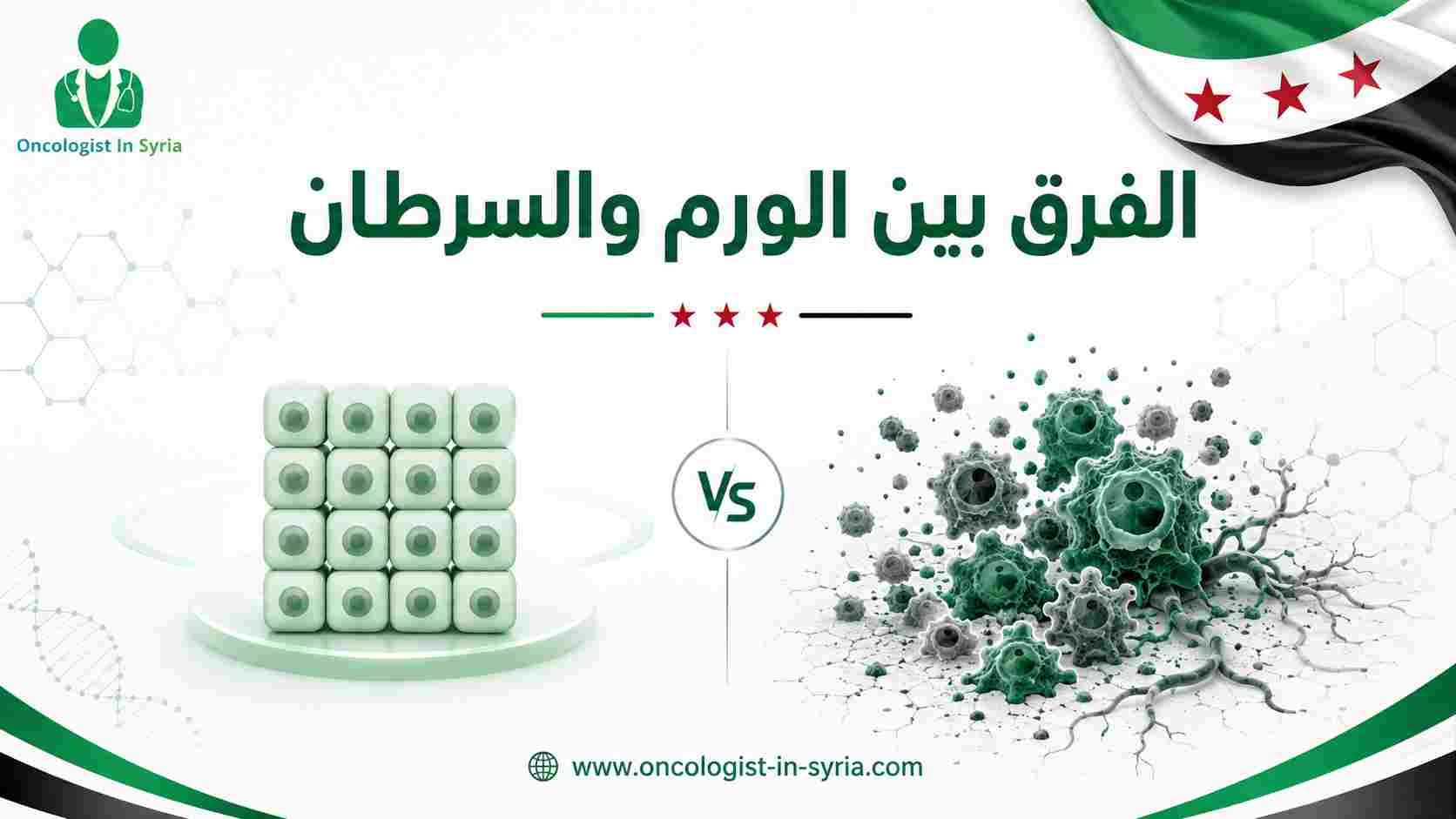 الفرق بين الورم والسرطان