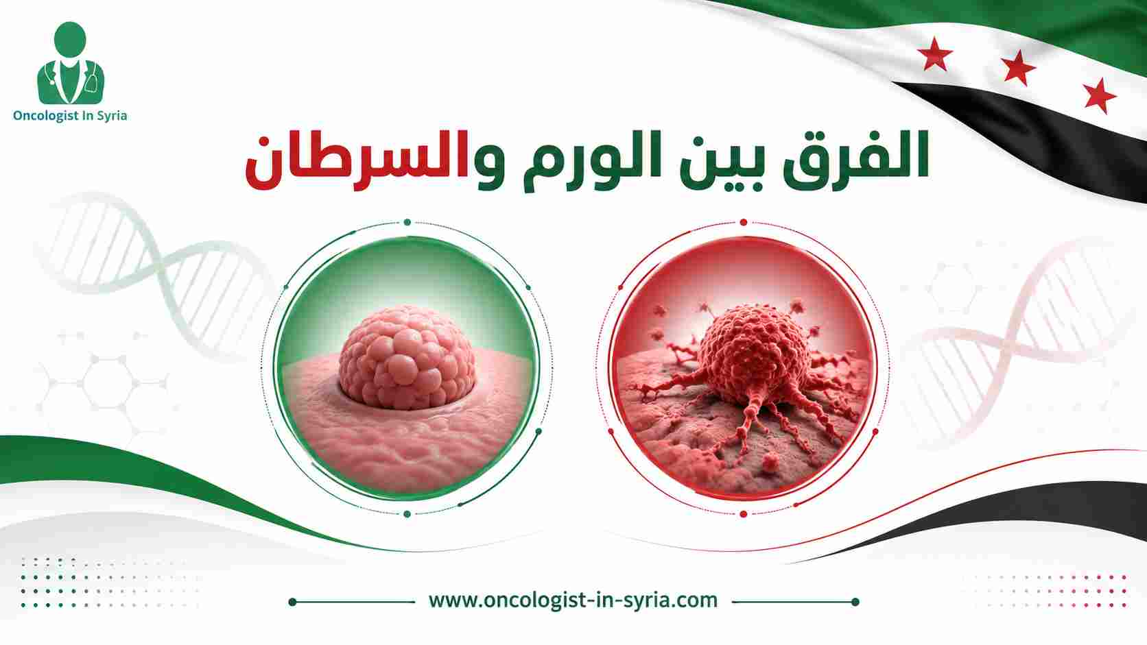 الفرق بين الورم والسرطان